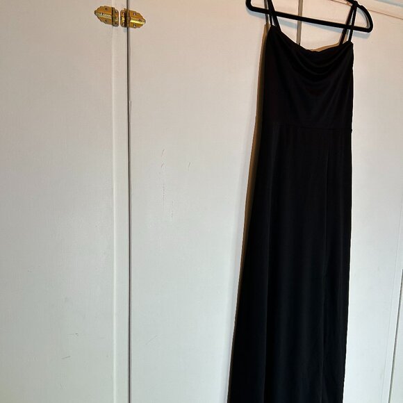 Birdy Grey A-line Cowl Neck Bridesmaid/ Prom Gown - Picture 1 of 12